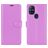 Mobigear Classic OnePlus Nord N10 5G Hülle Klapphülle Geldbörse - Lila