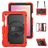 Mobigear SureGrip XGuard Samsung Galaxy Tab S11 Hülle Kunststoff,Silikon Backcover + Stifthalter + Schulterträger + Ständer - Rot