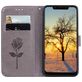 Mobigear Roses Xiaomi Pocophone F1 Hülle Klapphülle Geldbörse - Grau