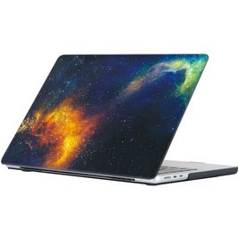 Mobigear Design MacBook Air 15 Zoll (2023-2025) Hardcase Hülle MacBook Case - Universe - Model A2941 / A3114 / A3241