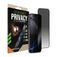 Striker Xtreme Impact Privacy iPhone 16 Pro Max Panzerglas Displayschutz - Hüllenfreundlich - Schwarz