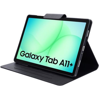 Mobiparts Classic Folio Samsung Galaxy Tab A9 Plus (2023) Hülle Klapphülle - Schwarz