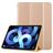 Mobigear Tri-Fold Gel iPad Air 4 (2020) TPU / Kunstleder Klapphülle - Gold