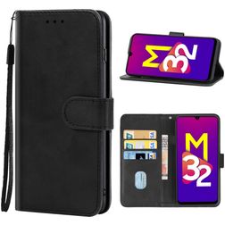 Mobigear Wallet Samsung Galaxy M32 5G Hülle Klapphülle Geldbörse - Schwarz