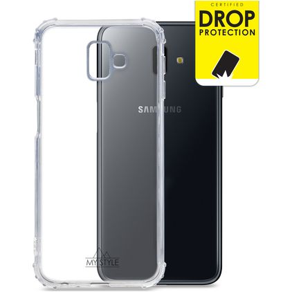 My Style Protective Flex Durchsichtig Samsung Galaxy J6 Plus Hülle Flexibles TPU Backcover Stoßfest - Transparent