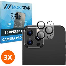 Mobigear iPhone 12 Pro Panzerglas Gehärtetes Glas Kamera Schutz - Hüllenfreundlich (3er Pack)