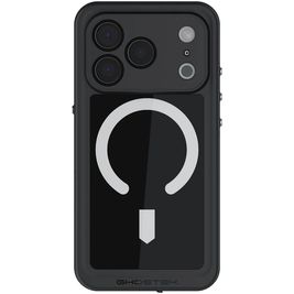 Ghostek Nautical Slim iPhone 17 Pro Wasserdicht MagSafe Hülle Hardcase Backcover Stoßfest - Schwarz