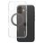 CARE by PanzerGlass Feature Case iPhone 16 Plus MagSafe Hülle Hardcase Backcover - Transparent / Schwarz