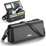 CaseMe ME30 Crossbody Handytasche - Large - Schwarz