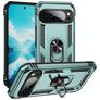 Mobigear Armor Ring Google Pixel 10 Pro XL Hülle Hardcase Backcover Stoßfest mit Ringhalter - Grün