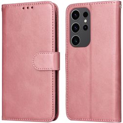 Mobigear Wallet Samsung Galaxy S24 Ultra Hülle Klapphülle Geldbörse - Roségold