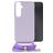 Mobilize Lanyard Gelly Samsung Galaxy A05s Flexibles TPU Handykette - Pastel Purple