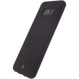 Mobilize Rubber Gelly Samsung Galaxy S8 Plus TPU (flexibel) Backcover - Schwarz