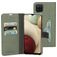 Mobiparts Classic Wallet Samsung Galaxy A12 Hülle Klapphülle Geldbörse - Stone Green
