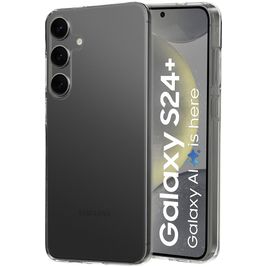 Mobiparts Classic Durchsichtig Samsung Galaxy S24 Plus Hülle Flexibles TPU Backcover - Transparent