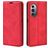 Mobigear Retro Slim Motorola Edge X30 Hülle Klapphülle Geldbörse - Rot