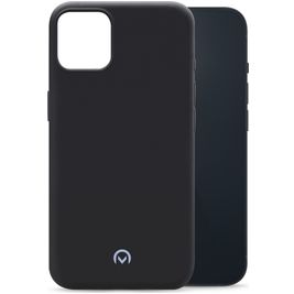 Mobilize Rubber Gelly iPhone 14 Hülle Flexibles TPU Backcover - Matt Black