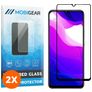 Mobigear Premium Xiaomi Mi 10 Lite Panzerglas Gehärtetes Glas Displayschutz - Hüllenfreundlich - Schwarz (2er Pack)