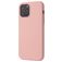 Mobigear Rubber Touch iPhone 12 Silikon Hülle Backcover - Pink