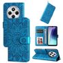 Mobigear Sunflower Xiaomi Redmi 14C Hülle Klapphülle Geldbörse - Blau