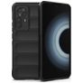 Mobigear Bumpy Xiaomi 12T Hülle Flexibles TPU Backcover - Schwarz