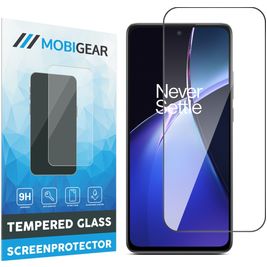 Mobigear Premium OnePlus Nord CE 4 Lite Panzerglas Gehärtetes Glas Displayschutz - Hüllenfreundlich - Schwarz