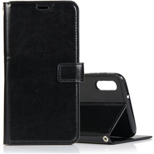 Mobigear Wallet Samsung Galaxy A10 Hülle Klapphülle Geldbörse - Schwarz
