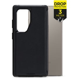 Mobilize Defender Samsung Galaxy S24 Ultra Hülle Hardcase Backcover Stoßfest - Schwarz