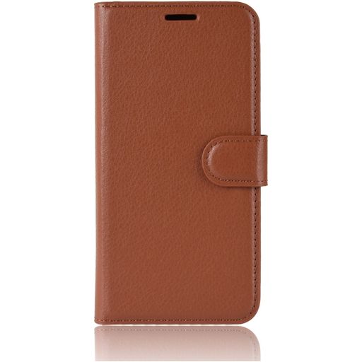 Mobigear Classic HONOR View 20 Hülle Klapphülle Geldbörse - Braun