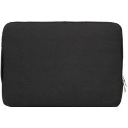 Mobigear Premium Laptop Sleeve (max 26 cm x 36 cm) Laptop Hülle - Schwarz