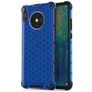 Mobigear Honeycomb Huawei Mate 30 Hülle Hardcase Backcover Stoßfest - Blau