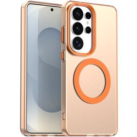 Mobigear Shockproof Samsung Galaxy S26 Ultra MagSafe Hülle Hardcase Backcover - Orange