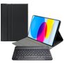 Mobilize Detachable Bluetooth Keyboard iPad 10 (2022) Hülle QWERTZ Bluetooth Tastatur Klapphülle - Schwarz