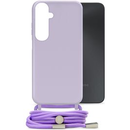 Mobilize Lanyard Gelly Samsung Galaxy A05s Flexibles TPU Handykette - Pastel Purple