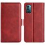Mobigear Slim Magnet Nokia G11 Hülle Klapphülle Geldbörse - Rot