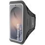 Mobiparts Comfort Fit Handyhalterung Joggen Samsung Galaxy S26 Sporthülle Neopren Sportarmband - Schwarz