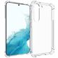 Mobigear Cushion Durchsichtig Samsung Galaxy S23 Hülle Flexibles TPU Backcover Stoßfest - Transparent