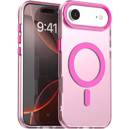 Mobigear Shockproof iPhone Air MagSafe Hülle Hardcase Backcover - Rot