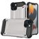 Mobigear Outdoor iPhone 14 Hülle Hardcase Backcover Stoßfest - Silber