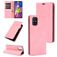 Mobigear Retro Slim Samsung Galaxy M51 Hülle Klapphülle Geldbörse - Pink