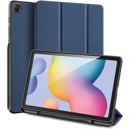 Dux Ducis Domo Samsung Galaxy Tab S6 Lite Hülle Klapphülle + Stifthalter - Blau