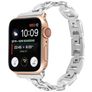 Mobigear Paris Edelstahl Apple Watch Armband Faltschließe - 49/46/45/44 mm - Silber