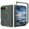 Mobigear Shockproof iPhone Duo MagSafe Hülle Hardcase Backcover - Dunkelgrün
