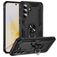 Mobigear Armor ring Samsung Galaxy A57 Hardcase Backcover Shockproof mit Ringhalter - Schwarz