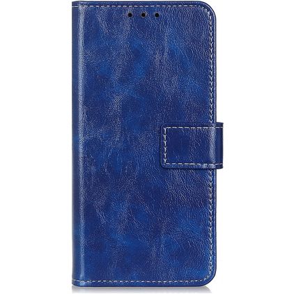 Mobigear Basic OnePlus Nord Hülle Klapphülle Geldbörse - Blau