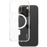 CARE by PanzerGlass Flagship iPhone 16 Pro MagSafe Hülle Hardcase Backcover - Transparent / Weiß