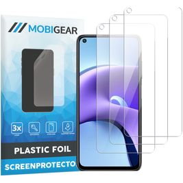Mobigear Xiaomi Redmi Note 9T Displayschutz Schutzfolie - Hüllenfreundlich (3er Pack)
