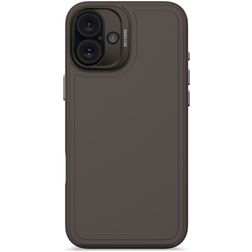 Decoded Stacks iPhone 16 Plus Silikon MagSafe Hülle Backcover - Phantom Black