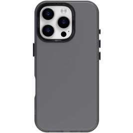 Mobigear Crystal iPhone 16 Pro Hülle Hardcase Backcover - Schwarz
