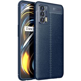 Mobigear Luxury Realme GT Hülle Flexibles TPU Backcover - Blau